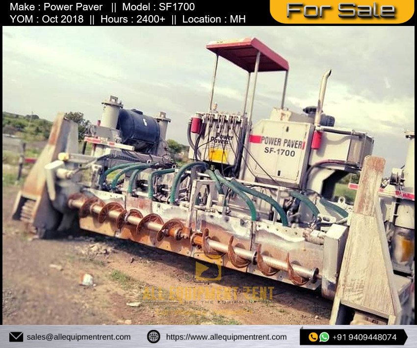 Concrete Slipform Paver 2018 Available for Sale in Ready to Rent Condition
